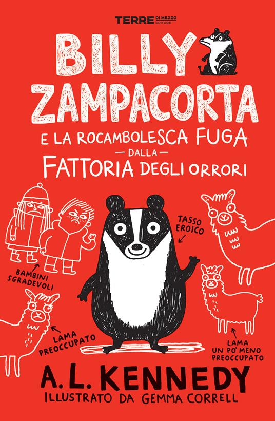 Billy Zampacorta e la rocambolesca fuga dalla fattoria degli orrori - A. L. Kennedy,Gemma Correll,Sara Ragusa - ebook