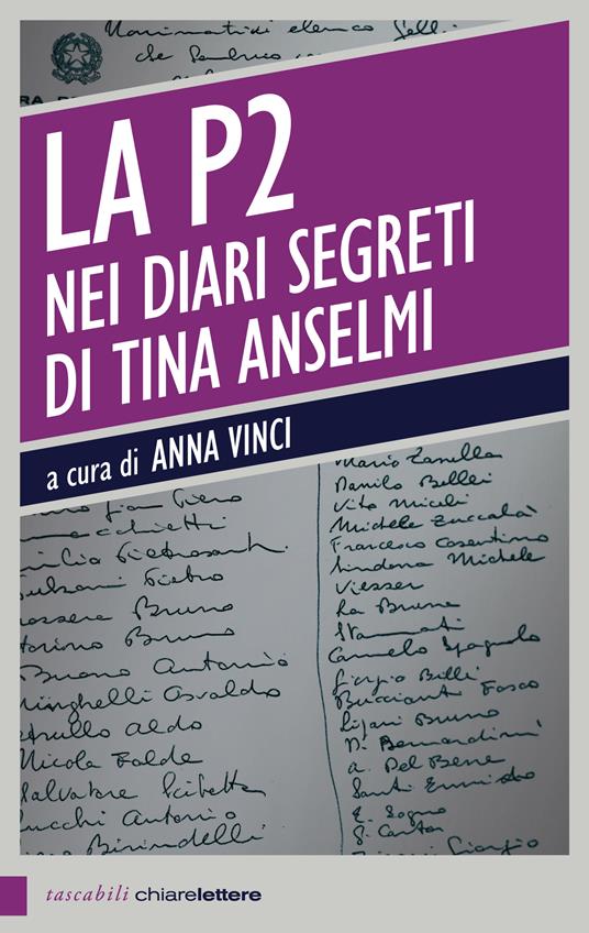 La P2 nei diari segreti di Tina Anselmi - Anna Vinci - ebook