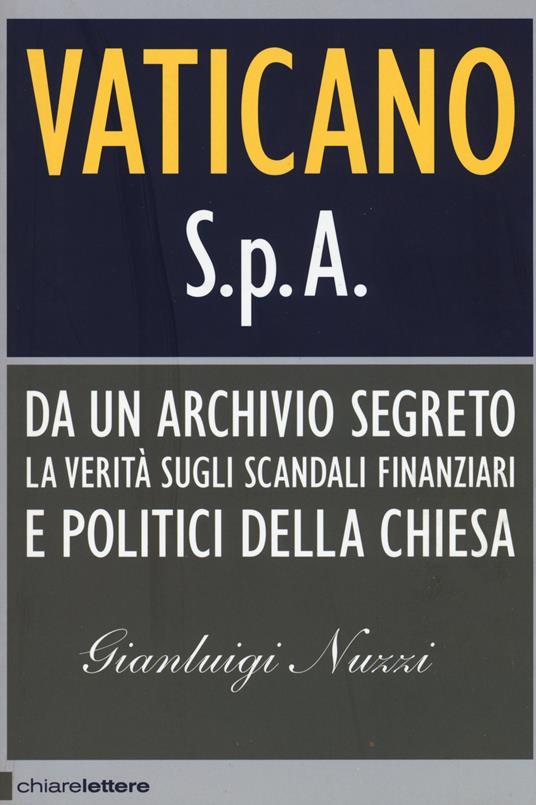 Vaticano Spa - Gianluigi Nuzzi - copertina