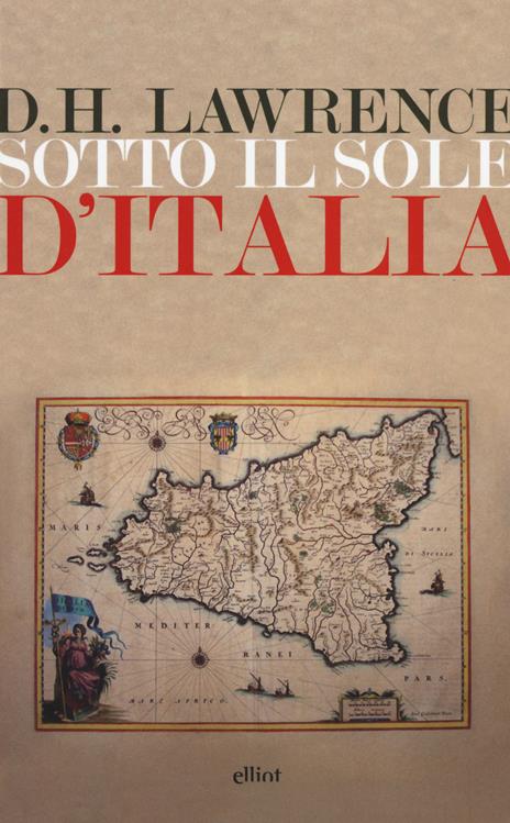 Sotto il sole d'Italia - D. H. Lawrence - copertina