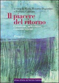 Il piacere del ritorno - copertina