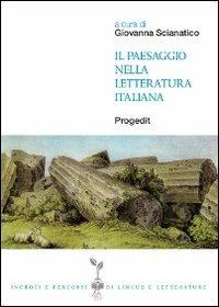 Il paesaggio nella letteratura italiana - copertina