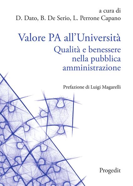 Valore PA all'Università. Qualità e benessere nella pubblica amministrazione - copertina