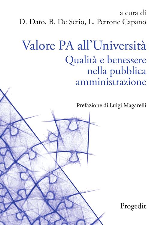 Valore PA all'Università. Qualità e benessere nella pubblica amministrazione - copertina
