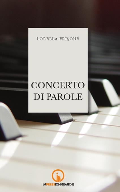 Concerto di parole - Lorella Frisone - copertina