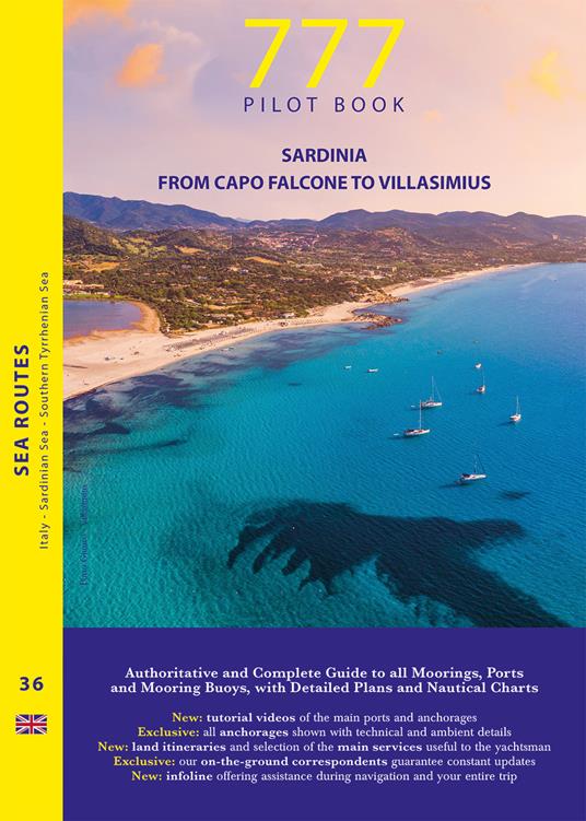 777 Sardinia from Capo Falcone to Villasimius - Dario Silvestro,Marco Sbrizzi,Piero Magnabosco - copertina
