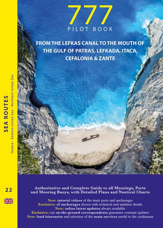 777 from the Lefkas Canal to the mouth of the Gulf of Patras, Lefkada, Itaca, Cefalonia & Zante - Dario Silvestro,Marco Sbrizzi,Piero Magnabosco - copertina
