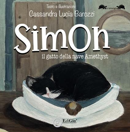 Simon. Il gatto della nave Amethyst. Ediz. a caratteri grandi - Cassandra Lucia Barozzi - copertina