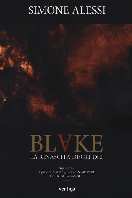 La rinascita degli dei. Blake - Simone Alessi - copertina