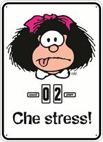 Calendario perpetuo 2017 Mafalda. Che stress!