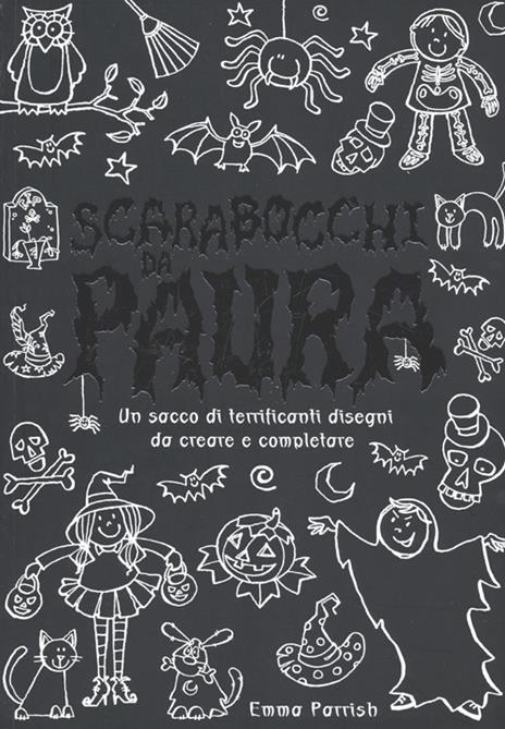 Scarabocchi da paura - Emma Parrish - copertina