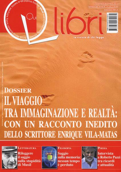 Qui libri (2013). Vol. 20 - copertina