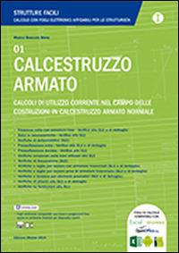 Calcestruzzo armato. Calcoli di utilizzo corrente nel campo delle costruzioni in calcestruzzo armato normale - Marco Boscolo Bielo - copertina