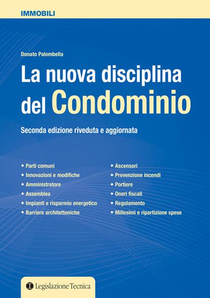 La nuova disciplina del condominio - Donato Palombella - copertina