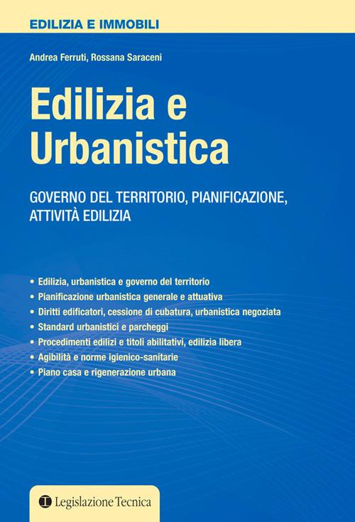 Edilizia e urbanistica - Andrea Ferruti,Rossana Saraceni - copertina