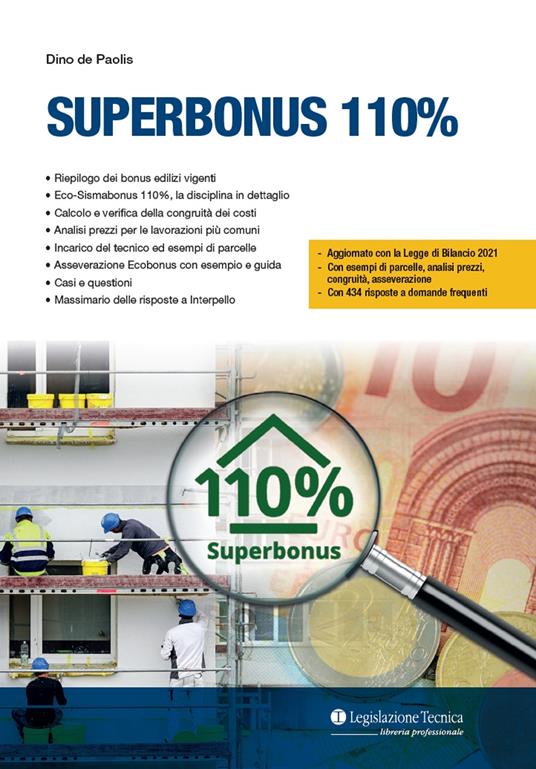 Superbonus 110% - Dino De Paolis - copertina