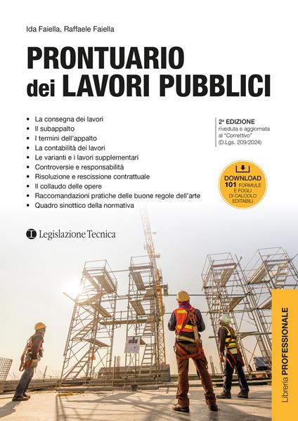Prontuario dei lavori pubblici - Ida Faiella,Raffaele Faiella - copertina