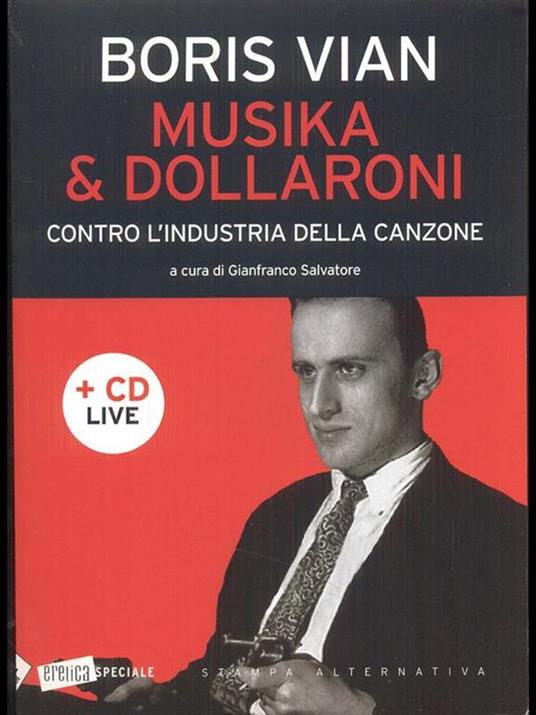 Musika & dollaroni. Contro l'industria della canzone. Con CD Audio - Boris Vian - copertina