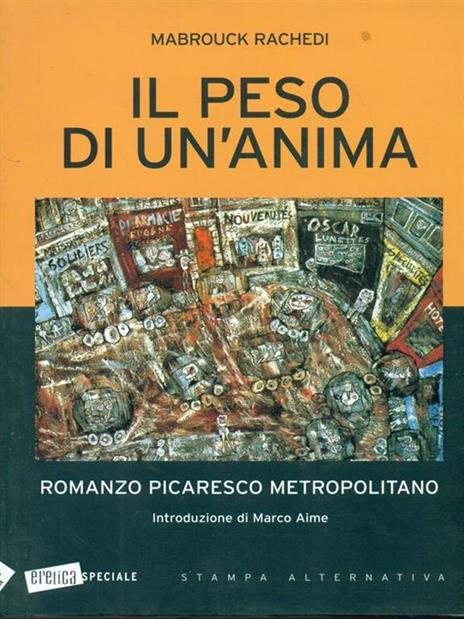 Il peso di un'anima - Mabrouck Rachedi - copertina