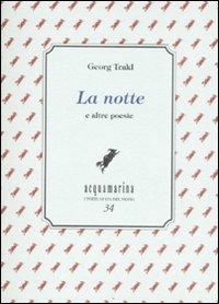 La notte e altre poesie - Georg Trakl - copertina