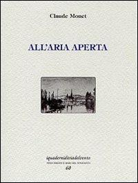 All'aria aperta - Claude Monet - copertina