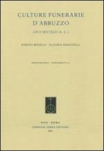 Culture funerarie d'Abruzzo (IV-I secolo a.C.)