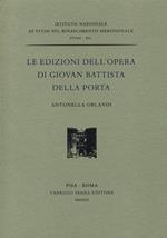 Le edizioni dell'opera di Giovan Battista Della Porta
