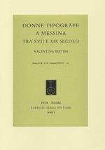 Donne tipografe a Messina tra XVII e XIX secolo