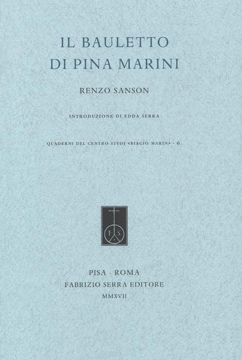 Il bauletto di Pina Marini - Renzo Sanson - copertina