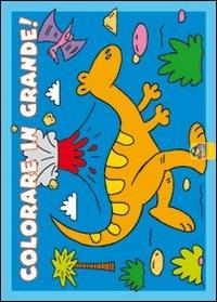 Colorare in grande! Azzurro. Ediz. illustrata - copertina