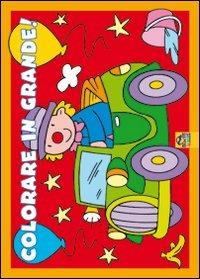 Colorare in grande! Rosso. Ediz. illustrata - copertina