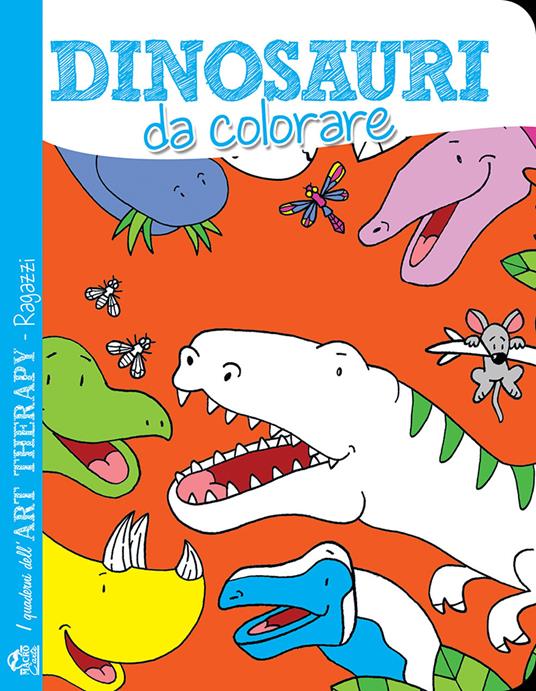 Dinosauri da colorare - copertina