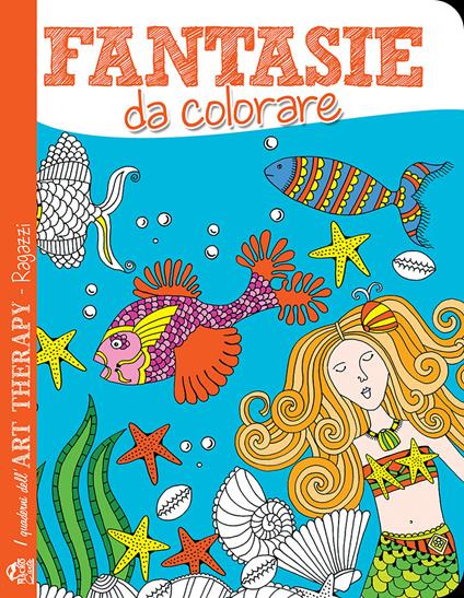 Fantasie da colorare - copertina