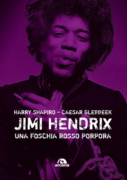 Jimi Hendrix. Una foschia rosso porpora - Harry Shapiro,Caesar Glebbeek - copertina