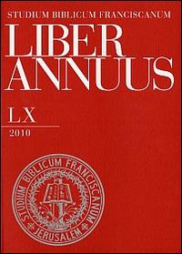 Liber annuus 2010. Ediz. italiana, inglese e tedesca - copertina