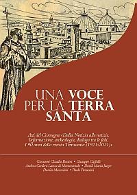 Una voce per la Terra Santa - copertina