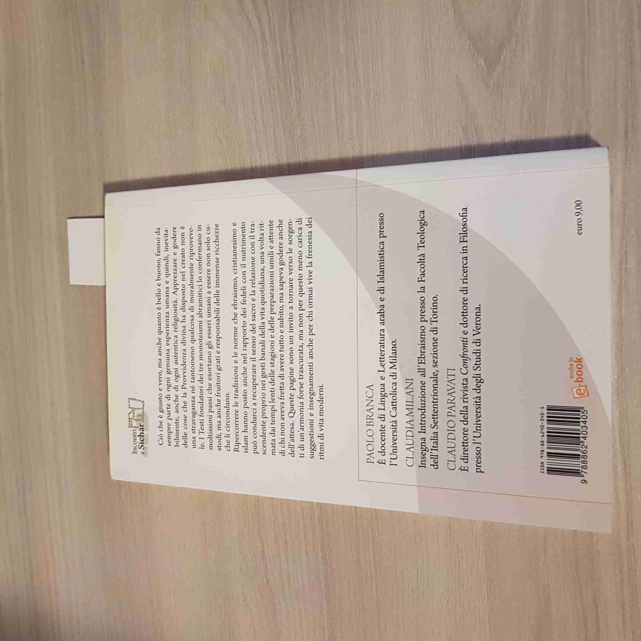 Buono e giusto. Il cibo secondo ebraismo, cristianesimo e islam