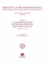 Acta S. Congregationis de Propaganda Fide pro Terra Sancta. Vol. 5: 1873-1922.