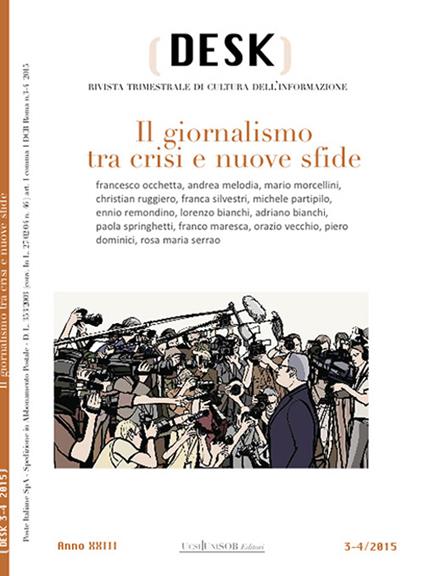 Il giornalismo tra crisi e nuove sfide - copertina
