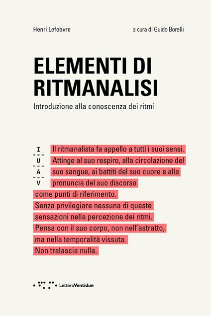 Elementi di ritmanalisi. Introduzione alla conoscenza dei ritmi - Henri Lefebvre - copertina