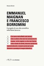 Emmanuel Maignan e Francesco Borromini. Il progetto di una villa scientifca nella Roma barocca