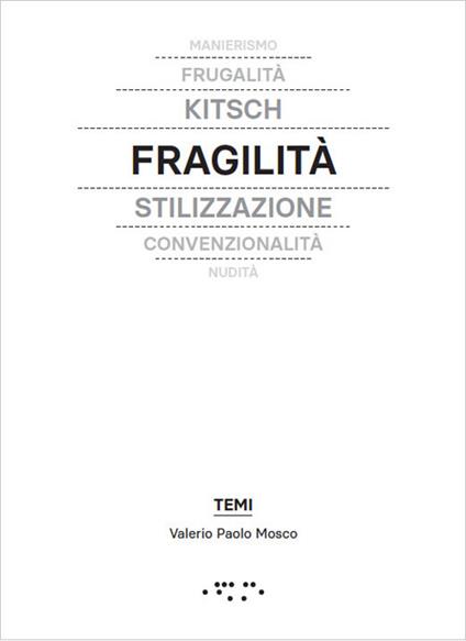 Fragilità. In architettura - Valerio Paolo Mosco - copertina