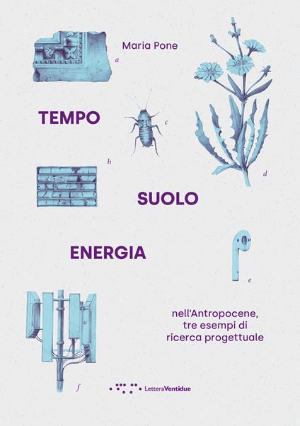 Tempo suolo energia nell'Antropocene, tre esempi di ricerca progettuale - Maria Pone - copertina