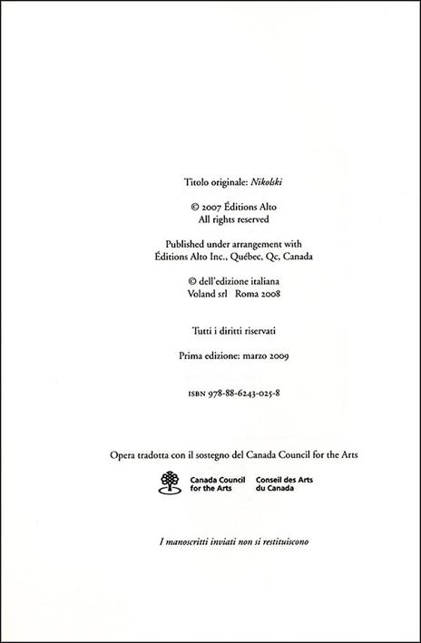 Nikolski - Nicolas Dickner - 3