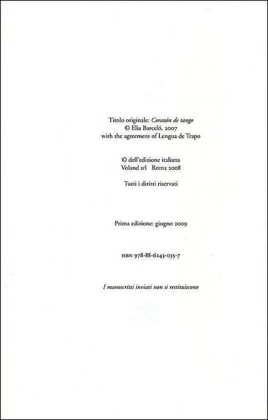 Cuore di tango - Elia Barceló - 3
