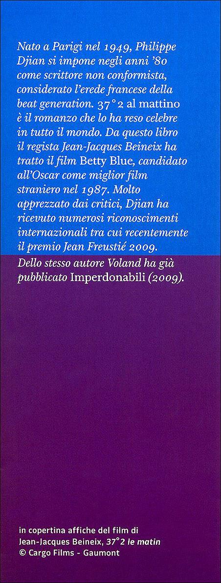 37°2 al mattino. Betty Blue - Philippe Djian - 4