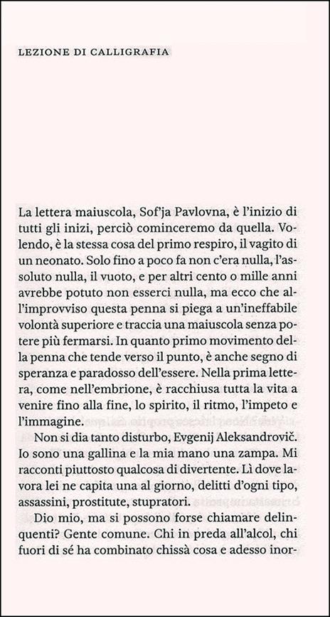 Lezione di calligrafia - Mikhail Shishkin - 4