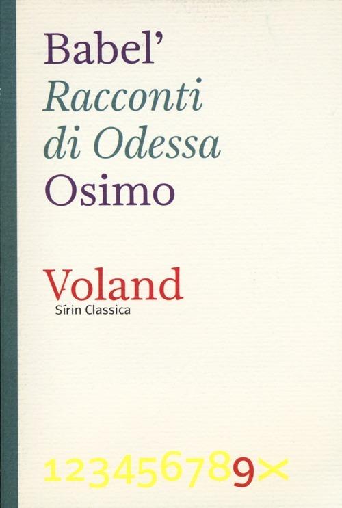 Racconti di Odessa - Isaak Babel' - copertina