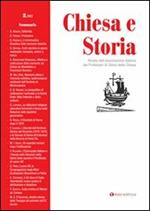 Chiesa e storia. Rivista dell'Associazione Italiana dei Professori di Storia della Chiesa. Vol. 2