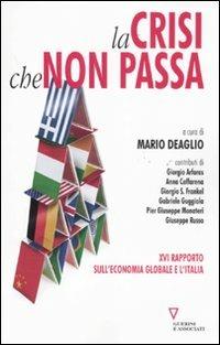 La crisi che non passa. 16º rapporto sull'economia globale e l'Italia - copertina